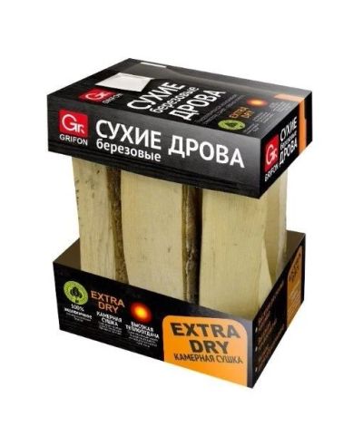 Лот: 16182542. Фото: 1. Дрова GRIFON Premium , 6 кг/1. Мангалы, грили, коптильни