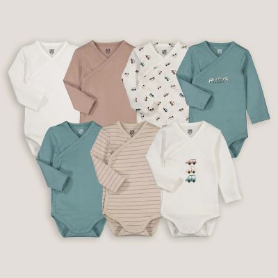Лот: 24217016. Фото: 1. Комплект из семи боди для LaRedoute. Ползунки, распашонки, слипы