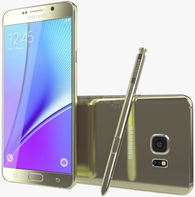 Лот: 12276512. Фото: 1. Samsung Galaxy Note 5 64Gb Gold... Смартфоны