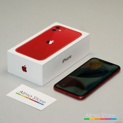 Лот: 16141540. Фото: 1. Apple iPhone 11 64 ГБ Red | В... Смартфоны
