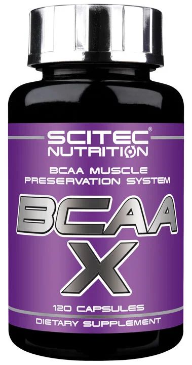 Лот: 8894668. Фото: 1. BCAA - X от Scitec (Спортивное... Спортивное питание, витамины