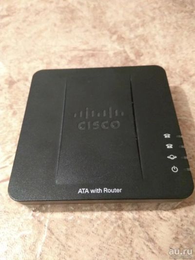 Лот: 9321769. Фото: 1. голосовой шлюз, voip, Cisco SPA122... Маршрутизаторы (роутеры)