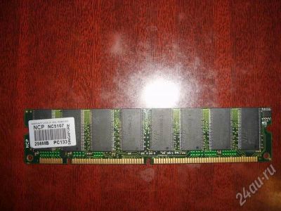 Лот: 289953. Фото: 1. SDRAM DIMM 256Mb PC133 NCP. Оперативная память