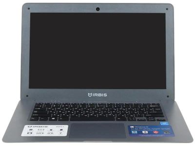 Лот: 12707980. Фото: 1. 14" Нетбук Irbis NB61 серебристый... Ноутбуки