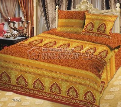 Лот: 4254718. Фото: 1. Комплект постельного белья из... Постельное бельё