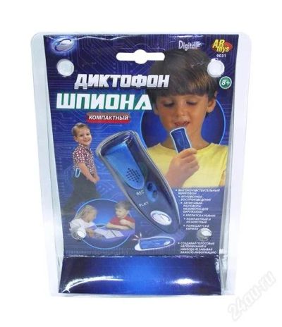 Лот: 2395438. Фото: 1. Детский игровой "Диктофон шпиона... Другое (игрушки)