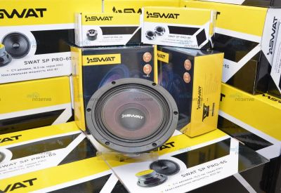 Лот: 6790465. Фото: 1. Swat SP PRO-GR84 20см(8"), очень... Акустика автомобильная