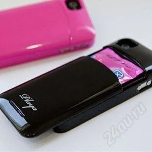 Лот: 2399700. Фото: 1. Чехол для iPhone 4S с карманом... Чехлы, бамперы