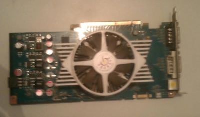 Лот: 5035204. Фото: 1. Видеокарта Geforce 9600GT 512... Видеокарты