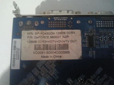 Лот: 3394698. Фото: 1. видеокарта AGP GF 6600 GT. Видеокарты