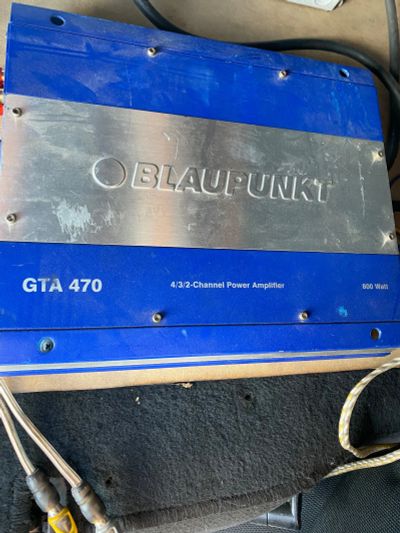 Лот: 19392964. Фото: 1. Усилитель Blaupunkt GTA-470. Усилители