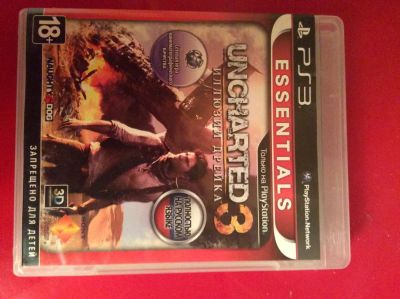Лот: 6291894. Фото: 1. Uncharted 3 на sp 3. Игры для консолей