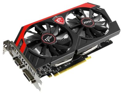 Лот: 7252158. Фото: 1. MSI GeForce 750 ti Gaming 2gb. Видеокарты