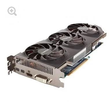 Лот: 3537203. Фото: 1. Видеокарта Gigabyte GV-R787OC-2GD... Видеокарты