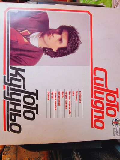 Лот: 21673161. Фото: 1. Виниловая пластинка Toto Cutugno... Аудиозаписи
