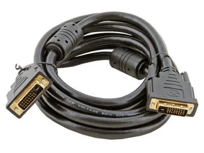 Лот: 4527514. Фото: 1. DVI - DVI Кабель 3м. Шлейфы, кабели, переходники