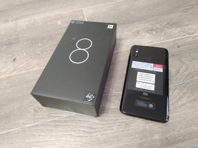 Лот: 13687112. Фото: 1. Смартфон Xiaomi Mi 8 (черный). Смартфоны