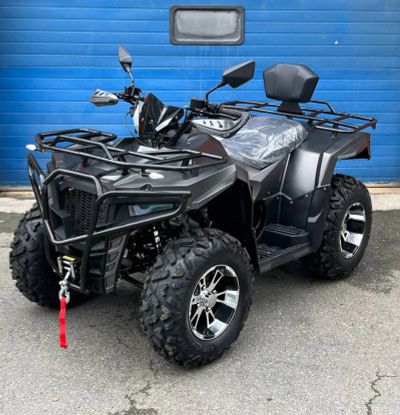 Лот: 23602574. Фото: 1. Квадроцикл Loncin 300 «Черный... Снегоходы, квадроциклы