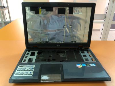 Лот: 14934059. Фото: 1. Б/У корпус для ноутбука MSI A6200... Корпуса, блоки питания