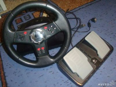 Лот: 3693450. Фото: 1. Руль Logitech Formula Vibration... Рули, джойстики