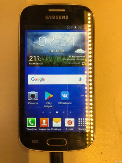 Лот: 18554963. Фото: 1. На разбор Samsung galaxy Trend... Смартфоны