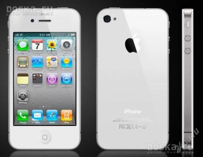 Лот: 2663454. Фото: 1. iPhone 4s 16Gb white. Смартфоны