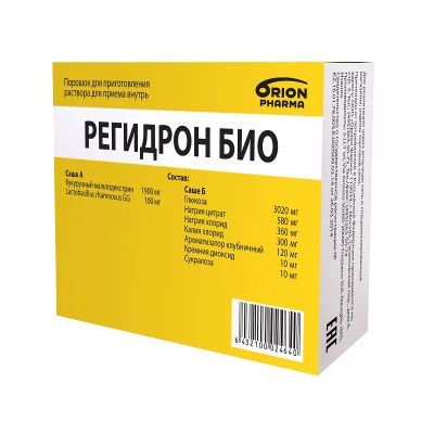 Лот: 23730424. Фото: 1. Регидрон Био порошок для приготовления... Лекарства