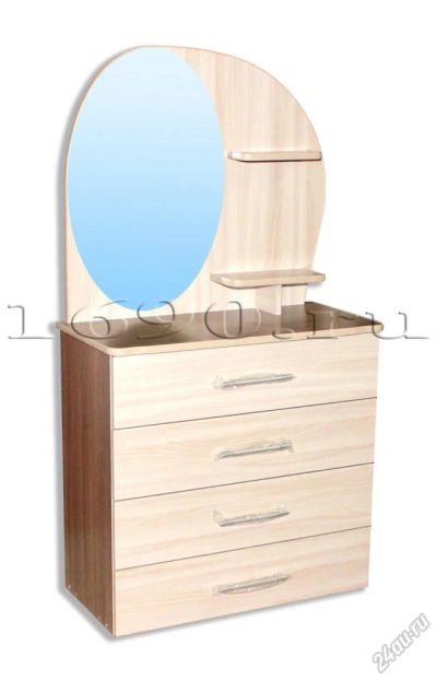 Лот: 6292957. Фото: 1. Комод Овал 4 ящ ясень (код 669... Комоды