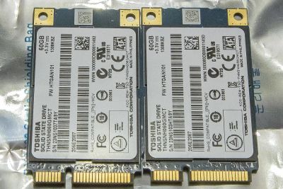 Лот: 5049519. Фото: 1. Toshiba thnsnnh060GMCT mSATA. Жёсткие диски (HDD)