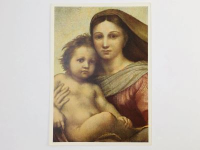 Лот: 23296404. Фото: 1. Рафаэль. Сикстинская Мадонна... Открытки, конверты