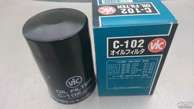 Лот: 13490348. Фото: 1. Масляный фильтр Vic C-102 (C102... Расходные материалы