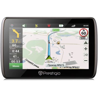 Лот: 4234504. Фото: 1. Навигатор Prestigio 5000 А6875К. GPS-навигаторы