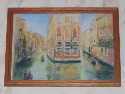Лот: 9830882. Фото: 1. Картина "Венеция". Картины, рисунки