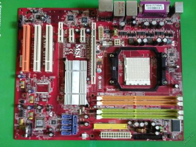 Лот: 6248705. Фото: 1. Материнская плата MSI K9N Ultra. Материнские платы