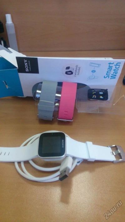 Лот: 5668000. Фото: 1. Смарт-часы Sony SmarWatch MN2. Другое (смартфоны, связь, навигация)