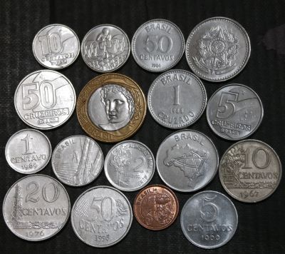 Лот: 14705960. Фото: 1. Тематический набор (20) Монеты... Остальные страны