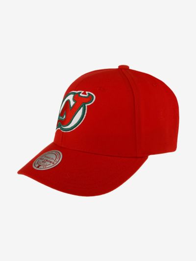 Лот: 23574866. Фото: 1. Бейсболка MITCHELL NESS HHSS5370-NJDYYPPPRED1... Другое (спортивная одежда)