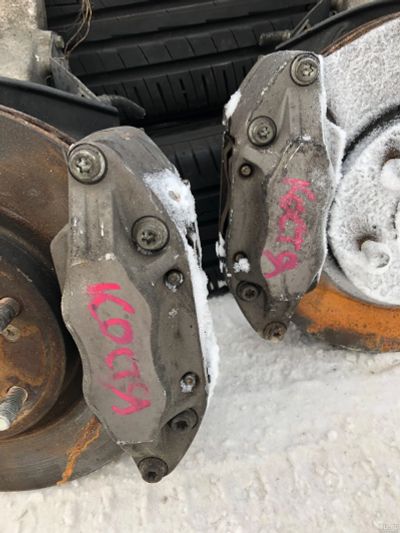 Лот: 15236839. Фото: 1. Ступицы 4х поршневые Honda Inspire... Ходовая, подвеска, рулевое управление