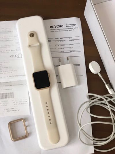 Лот: 11651034. Фото: 1. часы Apple Watch Sport 38mm. Смарт-часы, фитнес-браслеты, аксессуары