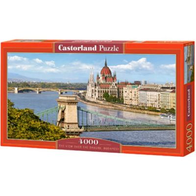 Лот: 4497464. Фото: 1. Пазлы 4000 Вид на Дунай, Будапешт... Пазлы