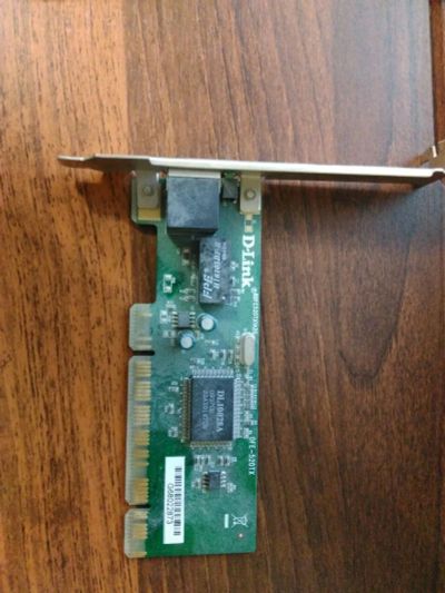Лот: 11830296. Фото: 1. PCI Ethernet плата D-Link 100... Платы расширения, контроллеры, доп. порты