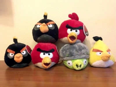 Лот: 3124540. Фото: 1. Мягкая игрушка Angry Birds. Мягкие