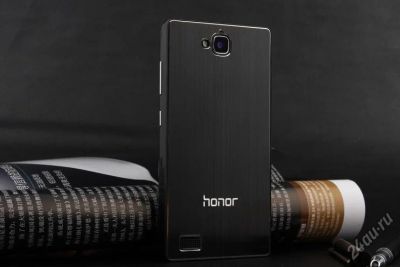 Лот: 5500425. Фото: 1. Крышка Huawei Honor 3c + пленка... Защитные стёкла, защитные плёнки
