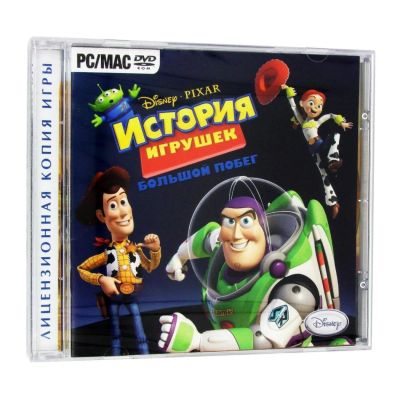 Лот: 5073906. Фото: 1. Игра PC-DVD История игрушек Большой... Игры для ПК