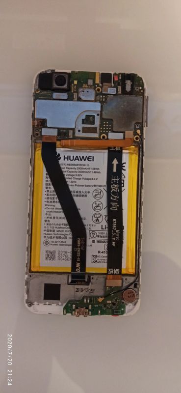 Лот: 16230952. Фото: 1. Запчасти с топляка huawei y6 prime... Шлейфы, разъёмы