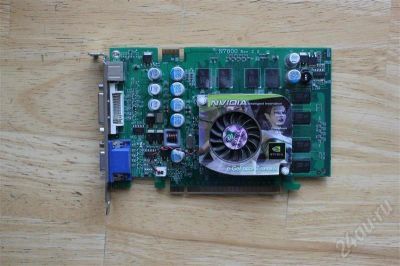 Лот: 498833. Фото: 1. неисправная GeForce 7300GT 256Mb. Видеокарты