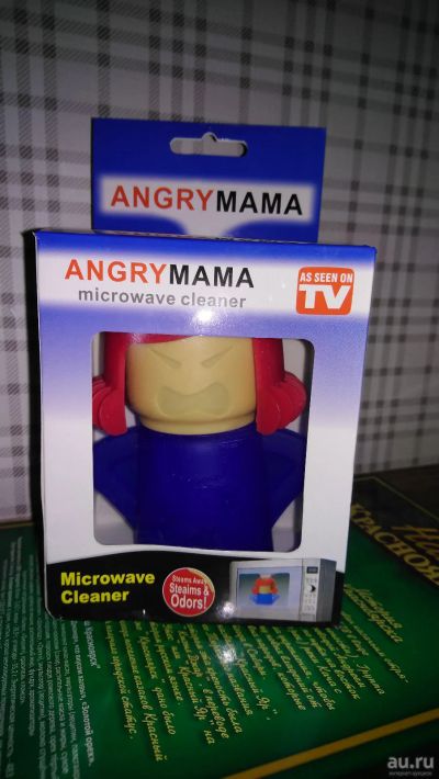 Лот: 13331878. Фото: 1. Очиститель микроволновки Angry... Другое (бытовая техника)
