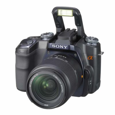 Лот: 6718099. Фото: 1. Sony a100 цифровая зеркалка с... Цифровые зеркальные