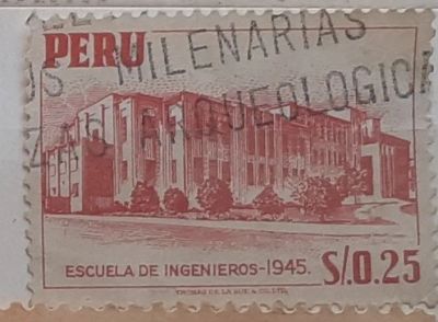Лот: 25057529. Фото: 1. Марка. Перу. 1945 г. Марки