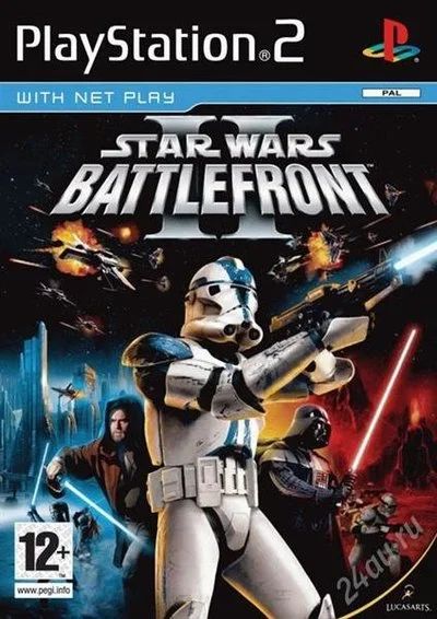 Лот: 1064703. Фото: 1. [ps2] StarWars BattleFront II... Игры для консолей
